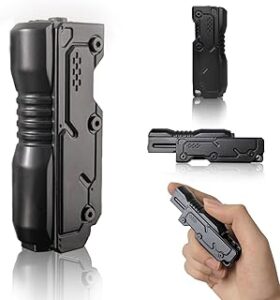 Machine Soul Fidget Slider - Metal Fidget Toys EDC Fidget Toy Stress Relief Toy for Adults, ADHD & Anxiety Relief, Men's Gadgets for Office, Home, and Travel (Black)