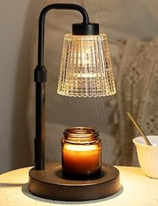 Candle Warmer Lamp with Timer Dimmable, Birthday Gifts for Women Mom, House Warming Gifts New Home Decor, Wax Melt Warmer for Jar Candles